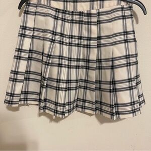 Hesperus full tilt plaid pleated Mini Skirts - L